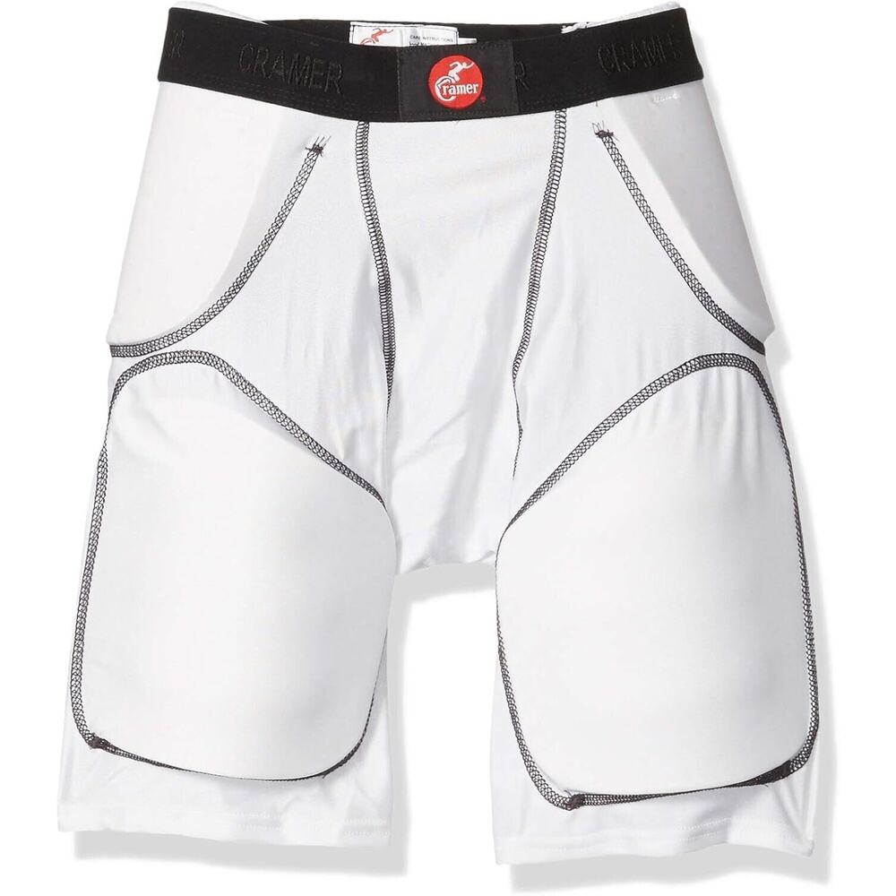 Cramer Classic 5-Pad Football Integrated Girdle w/Hip Tailbone Thigh Pads Size L